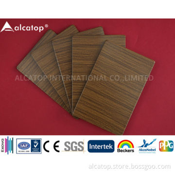 Wooden Aluminum Wall Materials Board